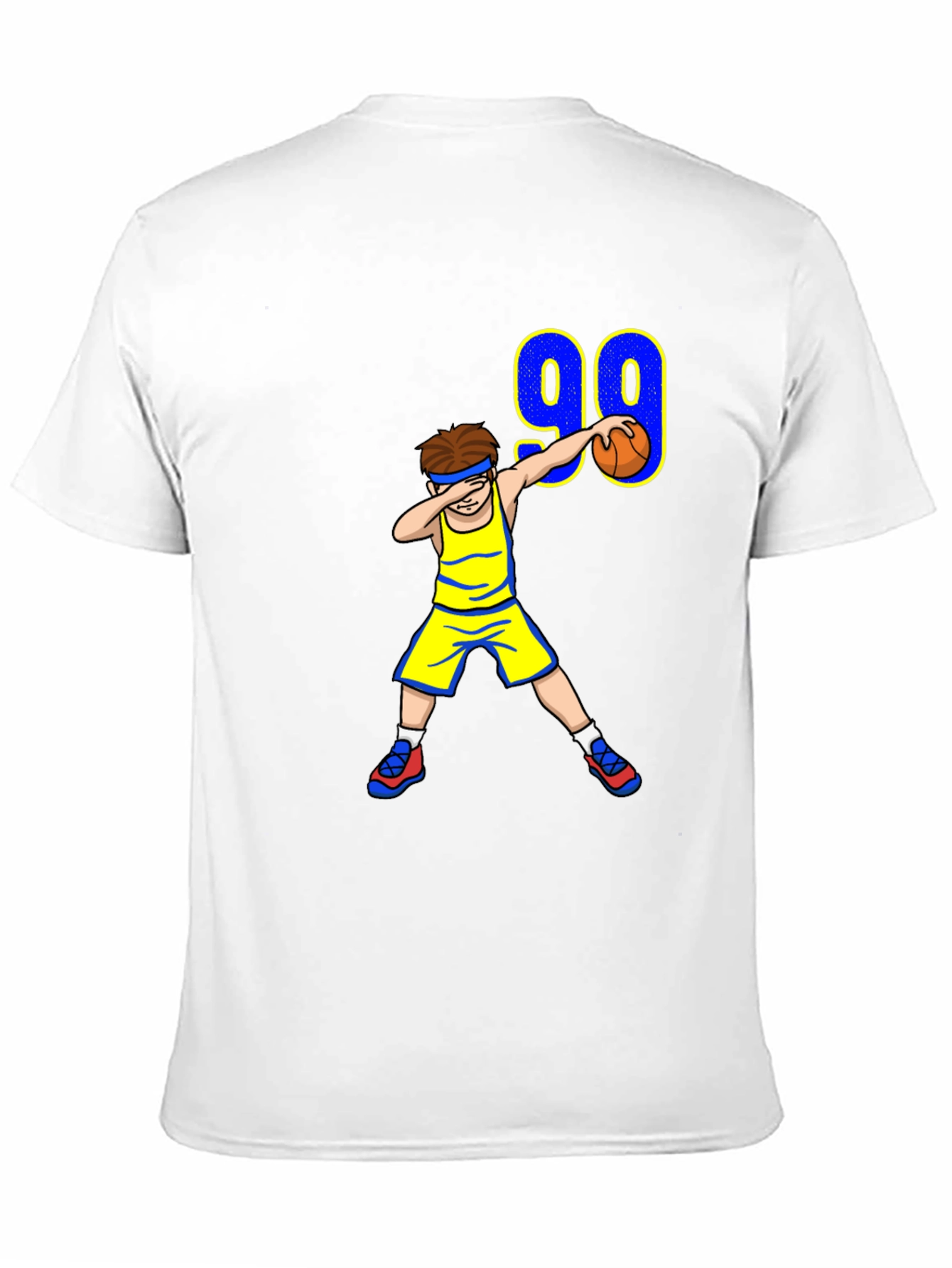 Basketball Dab Boy T-Shirt - Number 99