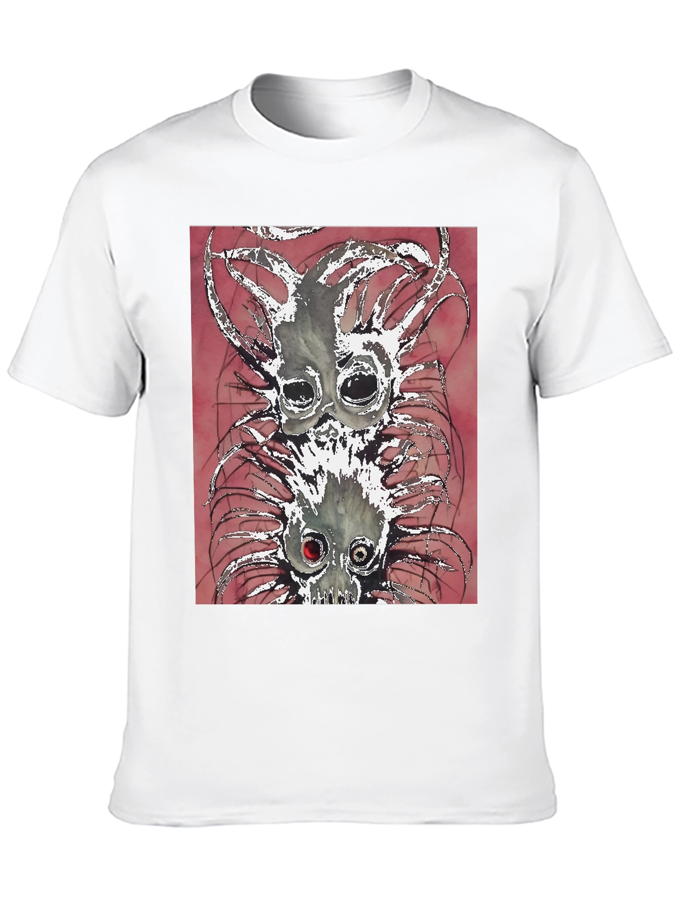 Unique Creature Graphic Black Tee