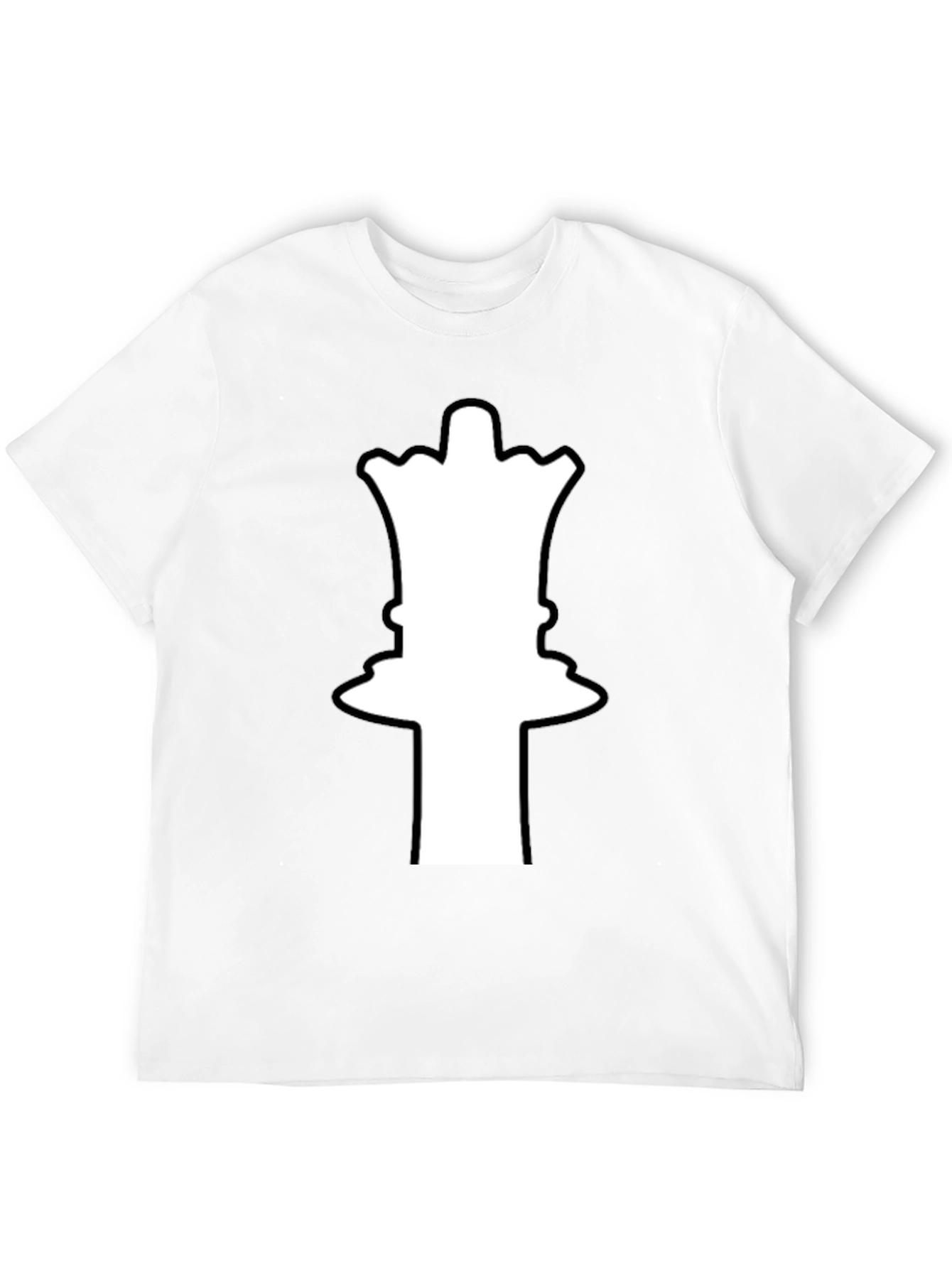 Chess Queen Graphic Tee - Stylish Casual Wear