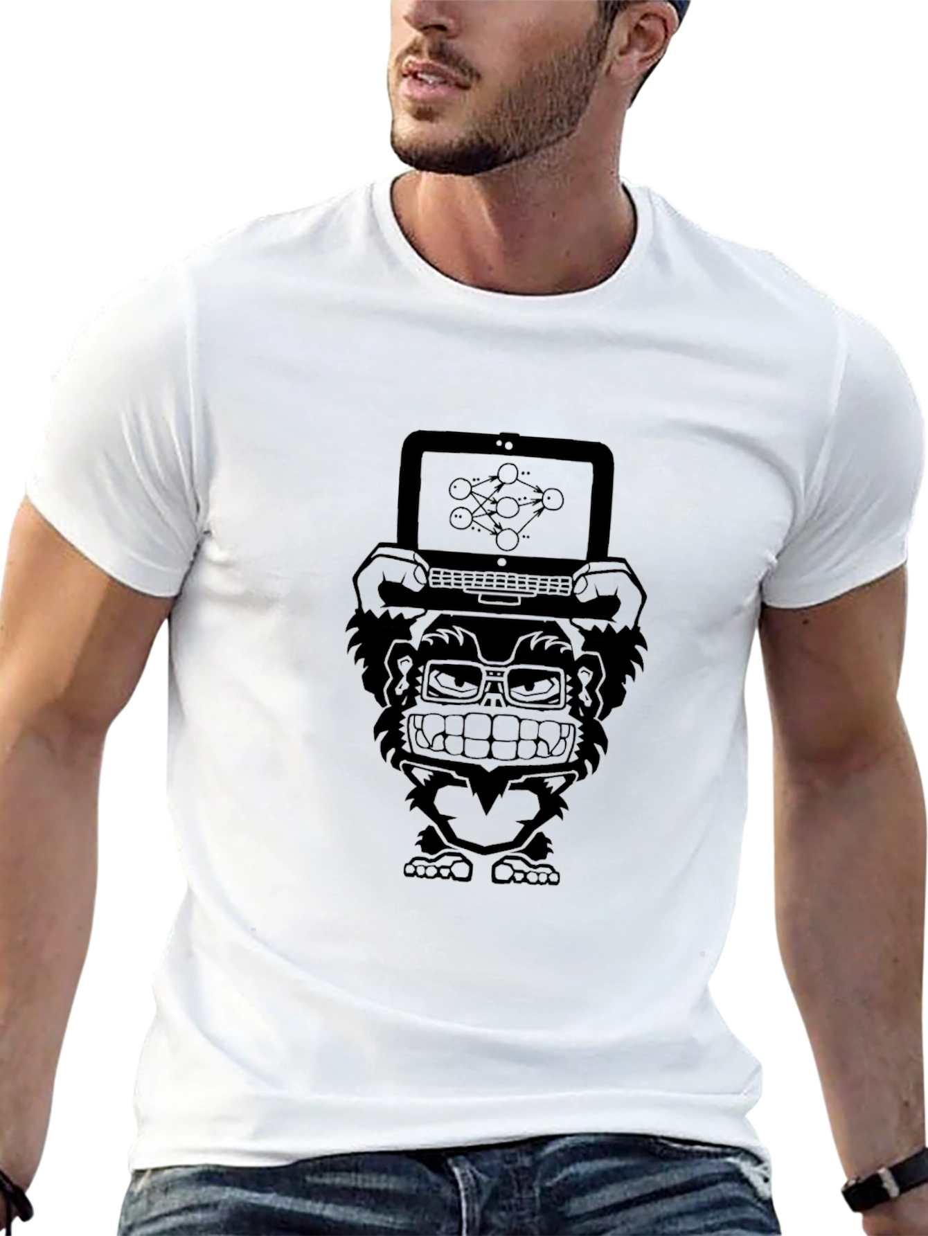 Tech Gorilla Graphic T-Shirt