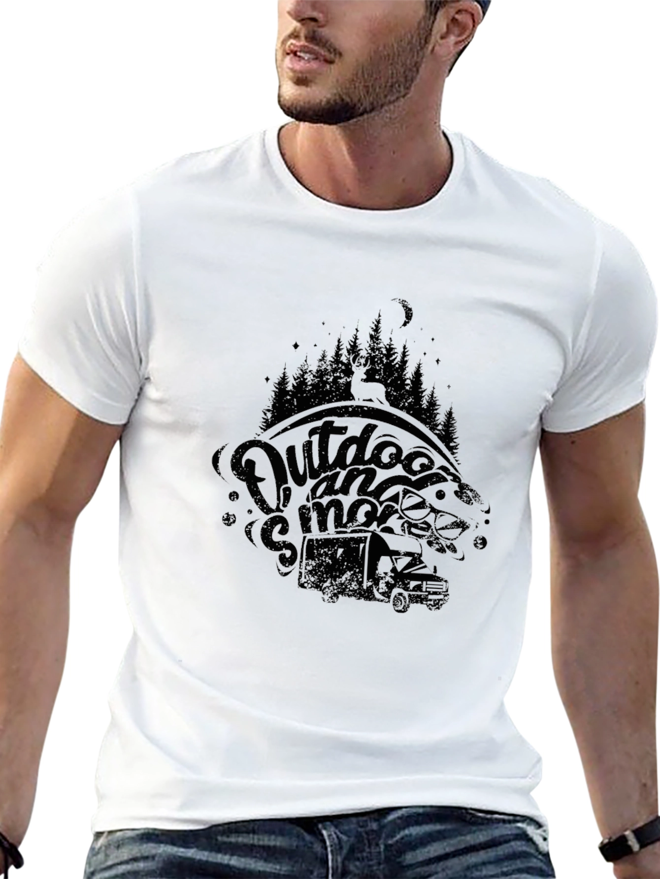 Outdoor and Smore T-Shirt - Camping Adventure