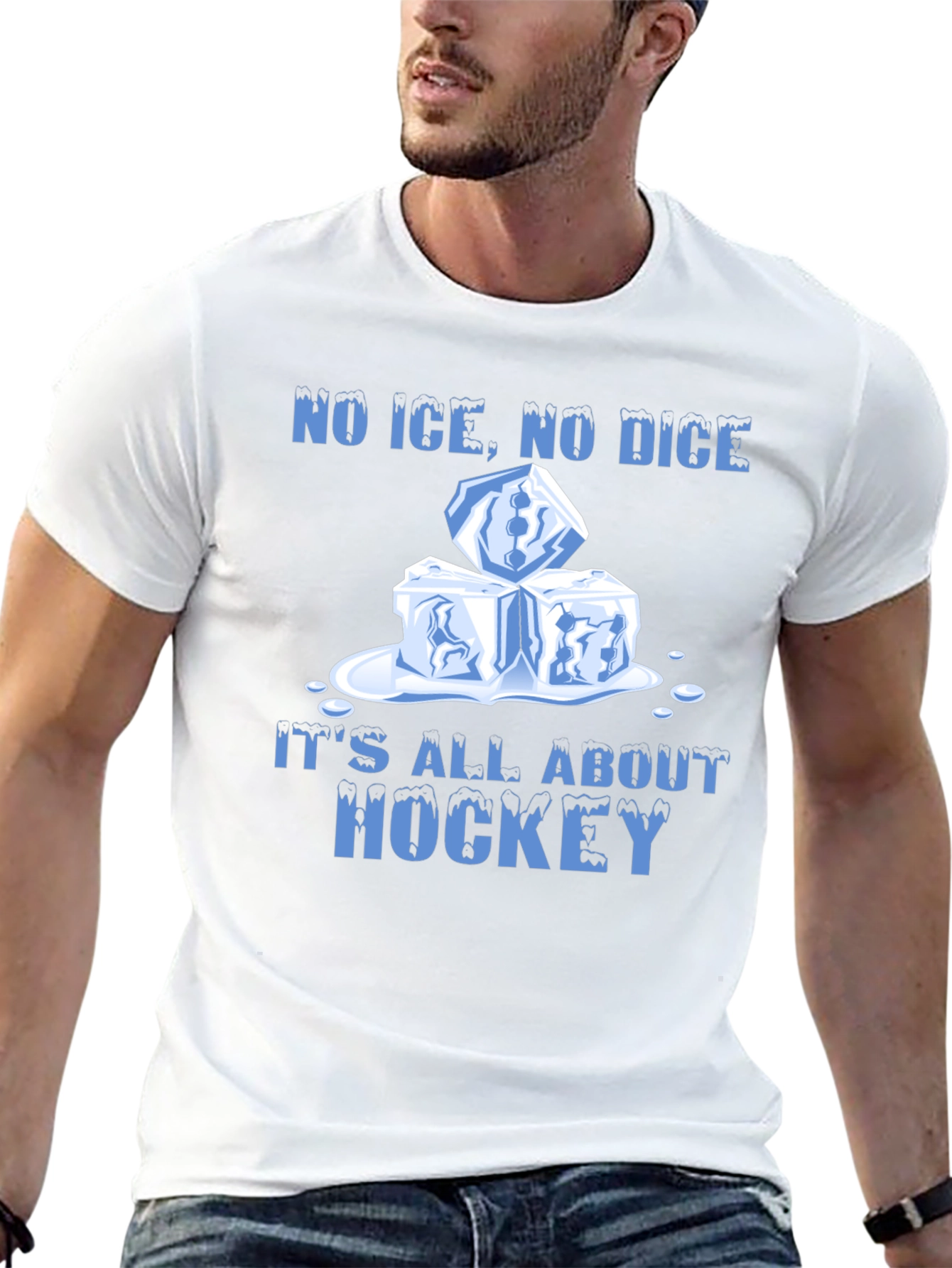 No Ice No Dice Hockey T-Shirt