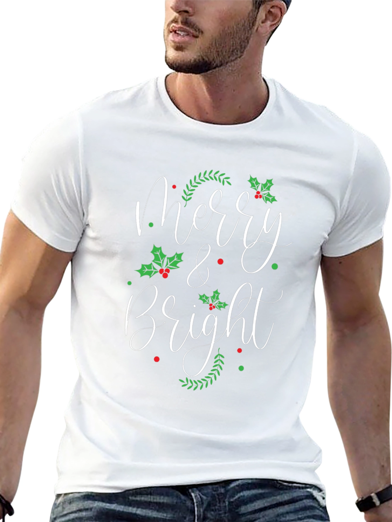 Merry & Bright Holiday T-Shirt