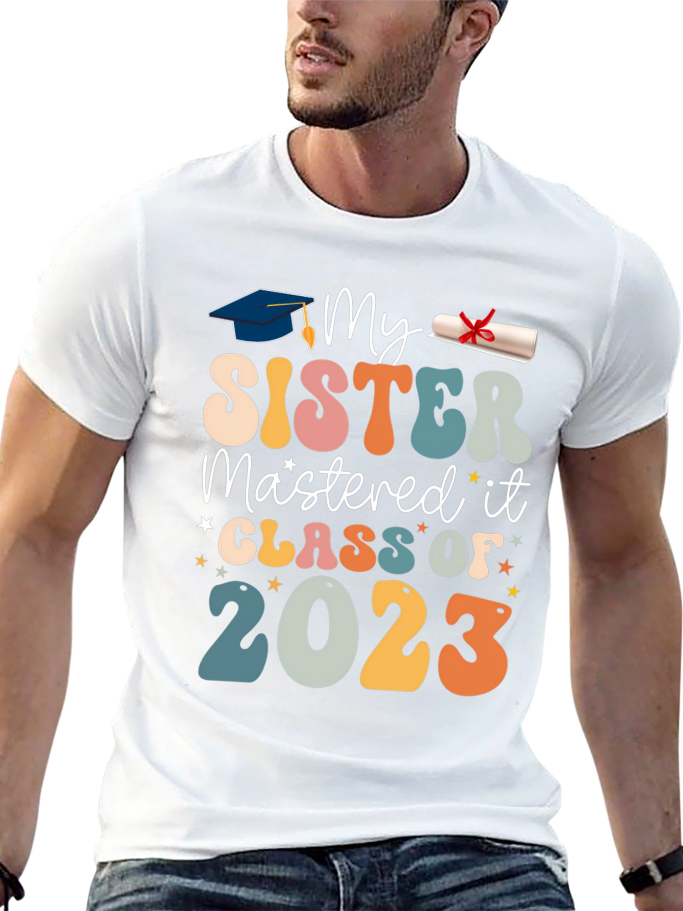 My Sister Mastered It Class of 2023 T-Shirt