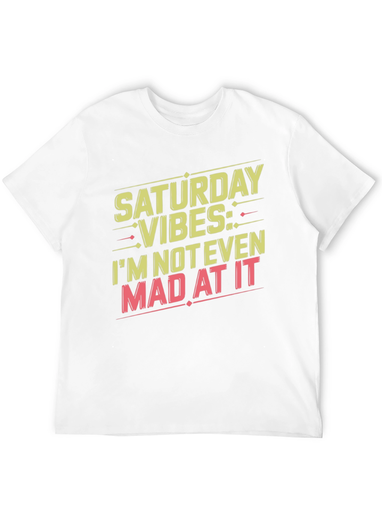 Saturday Vibes Graphic T-Shirt