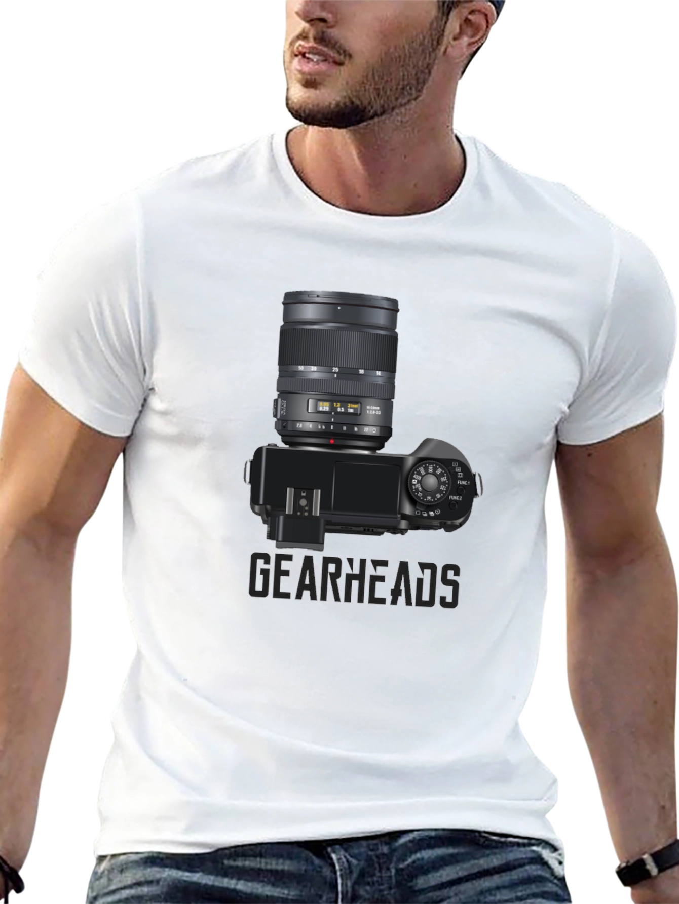 Gearheads Camera Graphic Tee