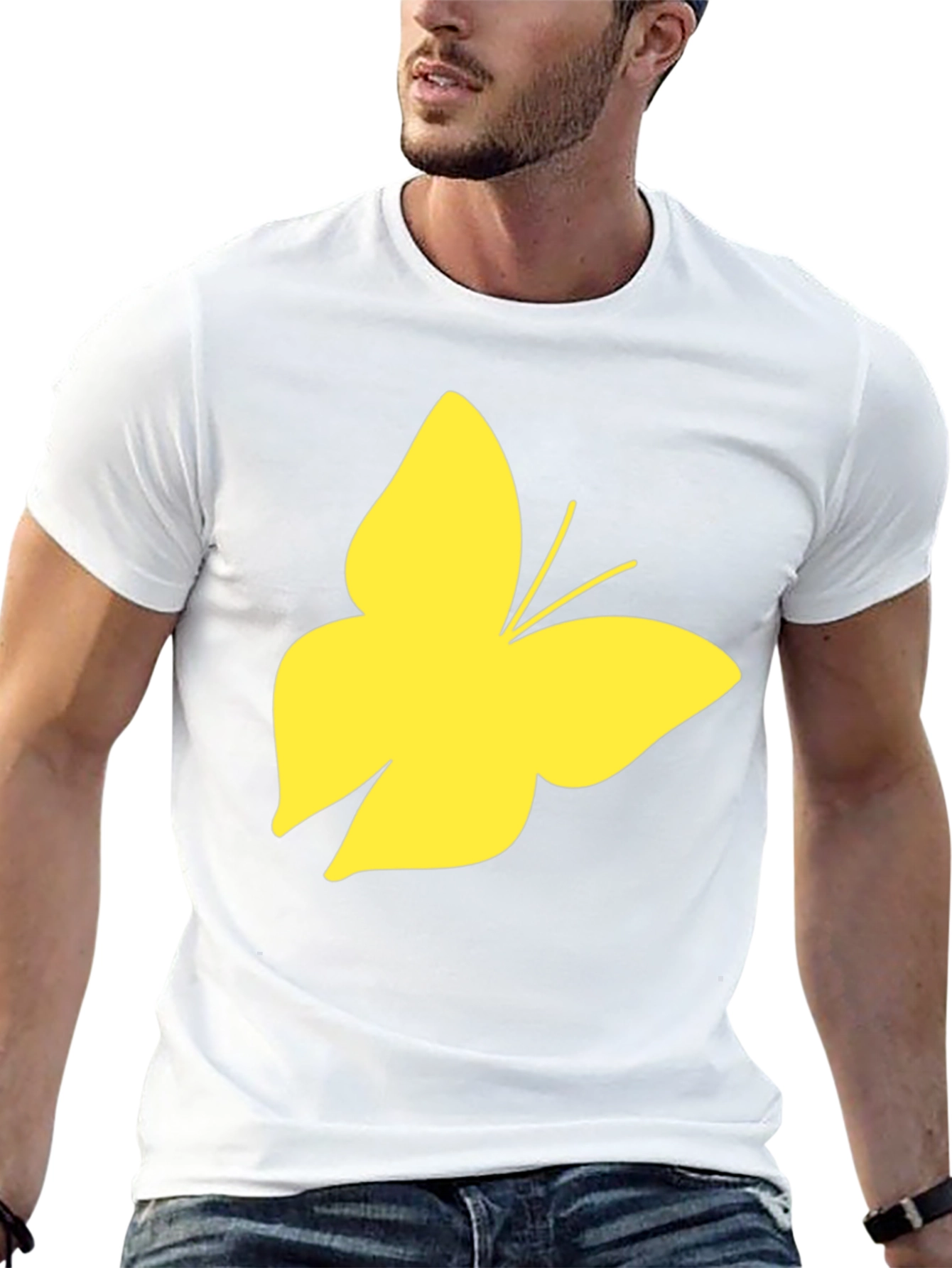 Butterfly Graphic Tee - Casual Comfort