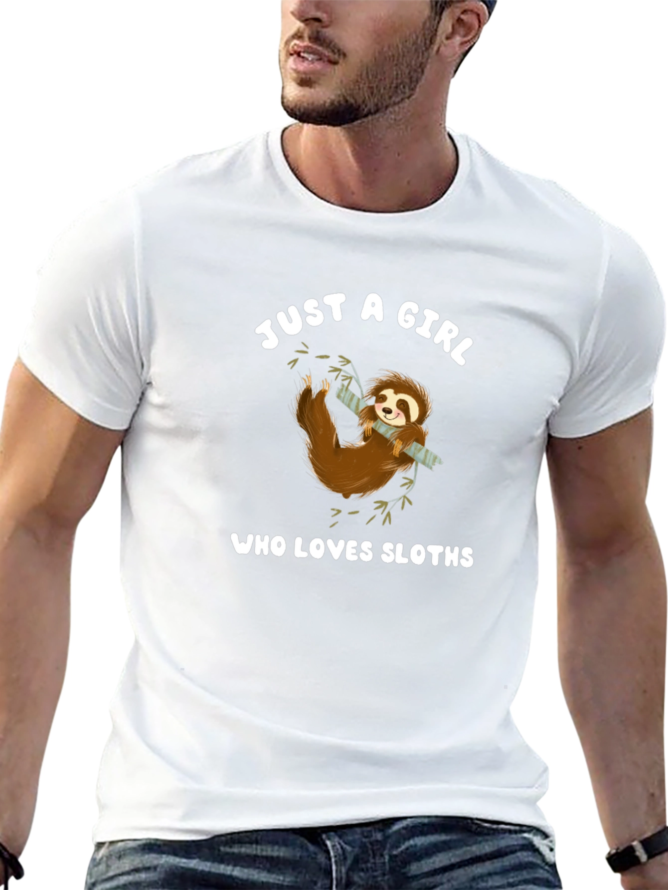 Just a Girl Who Loves Sloths T-Shirt