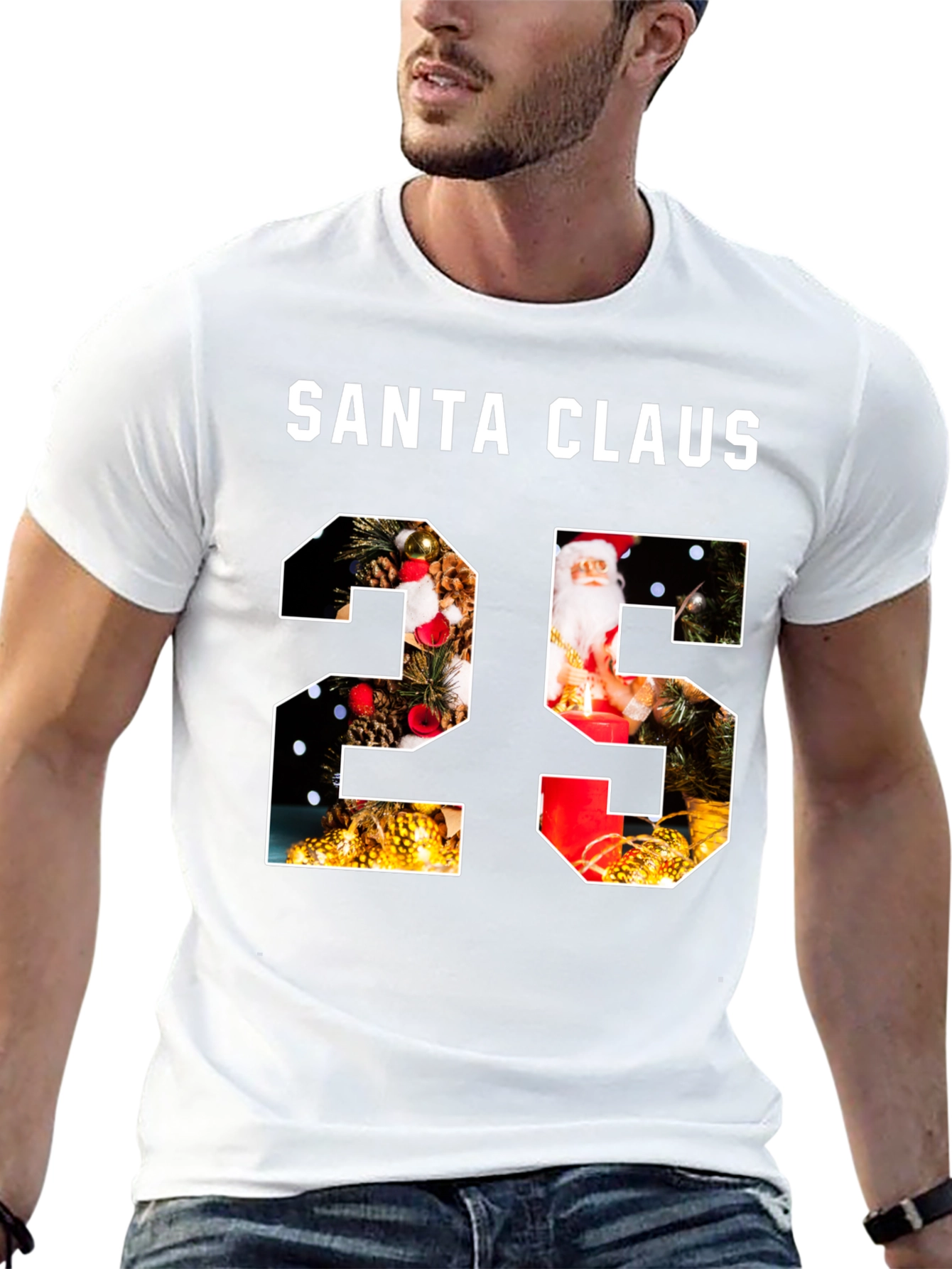 Santa Claus 25 Holiday T-Shirt
