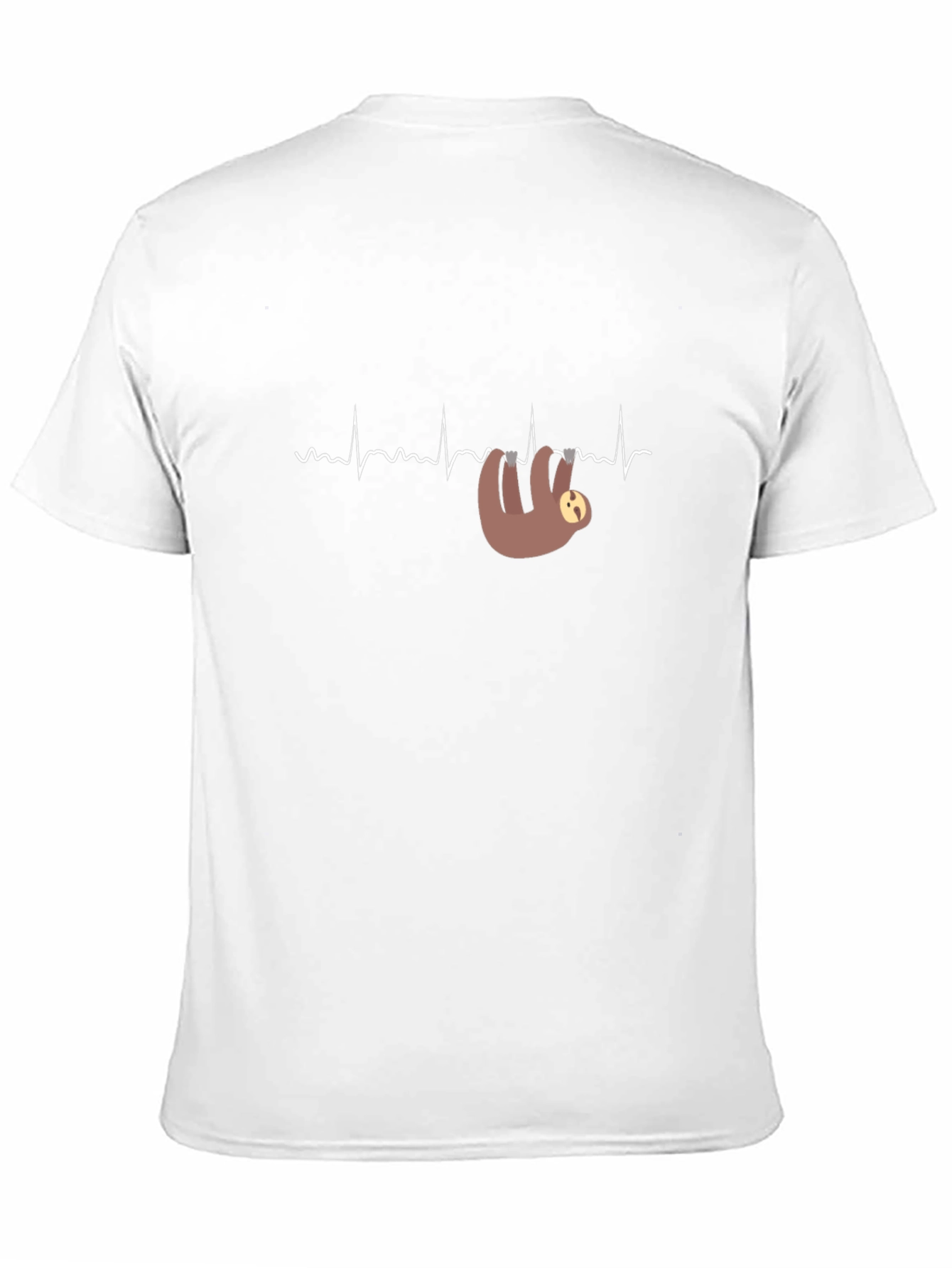 Sloth Heartbeat Graphic T-Shirt