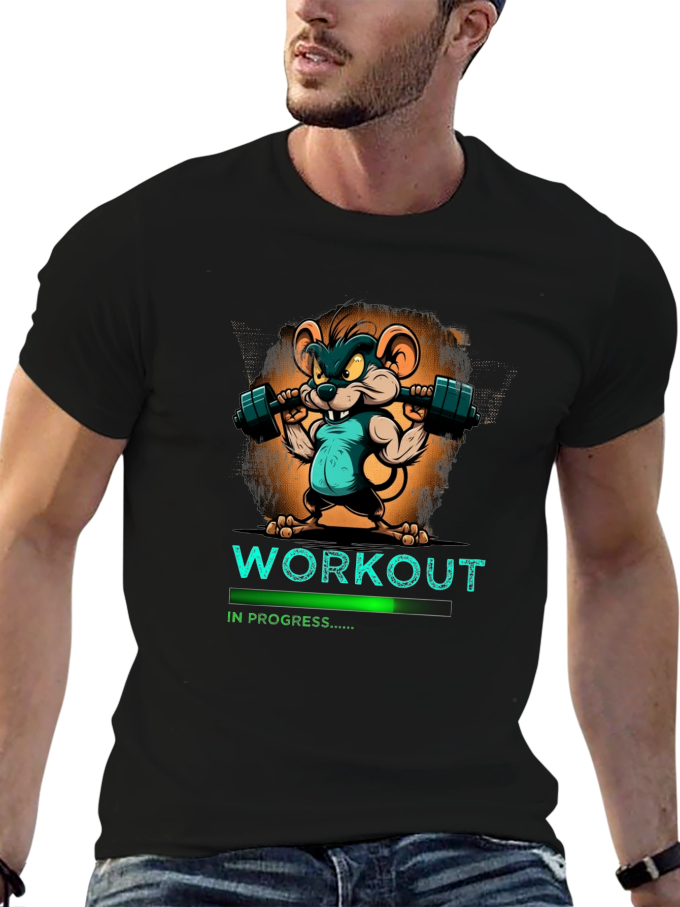 Workout Mouse T-Shirt