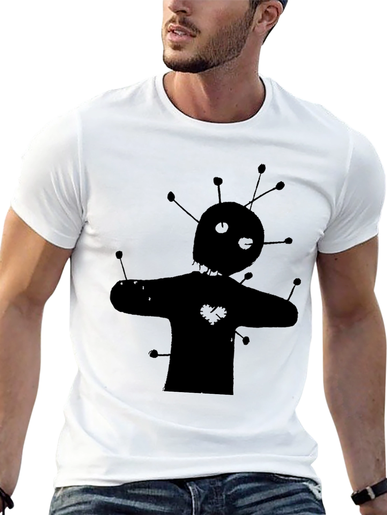 Voodoo Doll Graphic T-Shirt