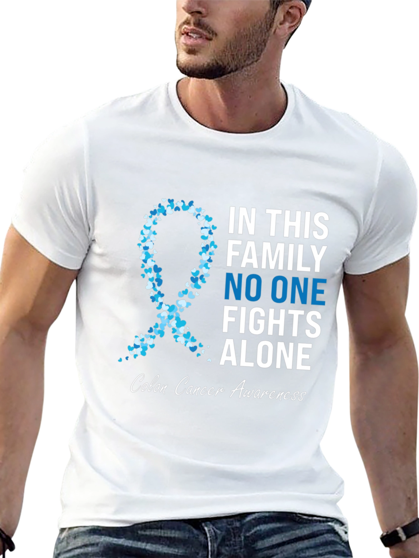 Colon Cancer Awareness Ribbon T-Shirt