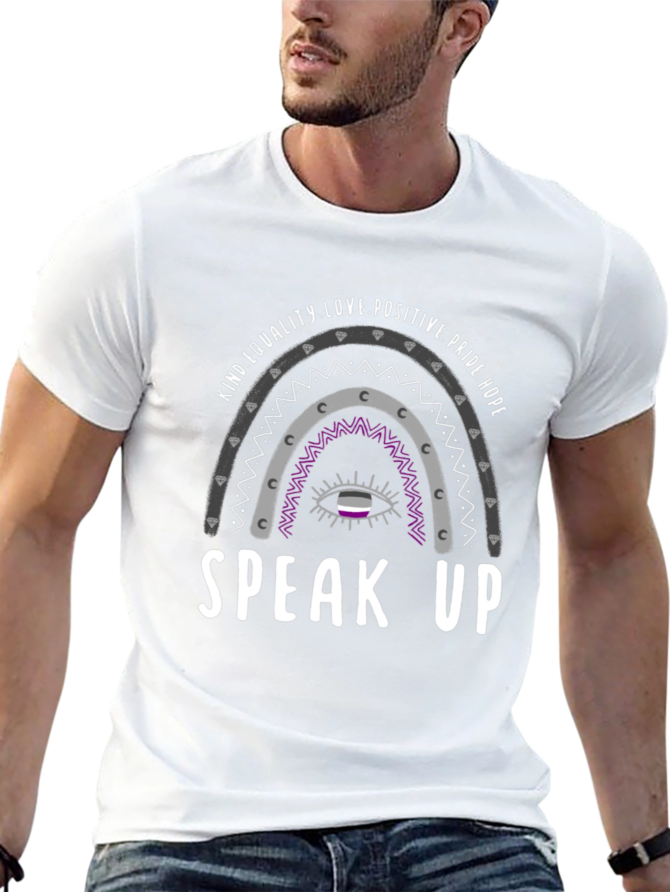 Asexual Pride Speak Up T-Shirt