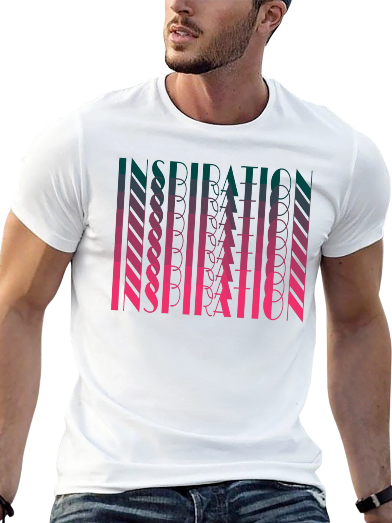 Inspiration Graphic Tee - Gradient Design