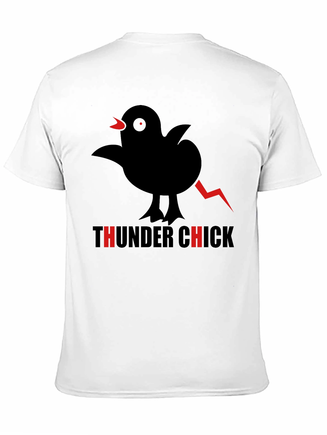 Thunder Chick Graphic T-Shirt - Bold & Edgy Design