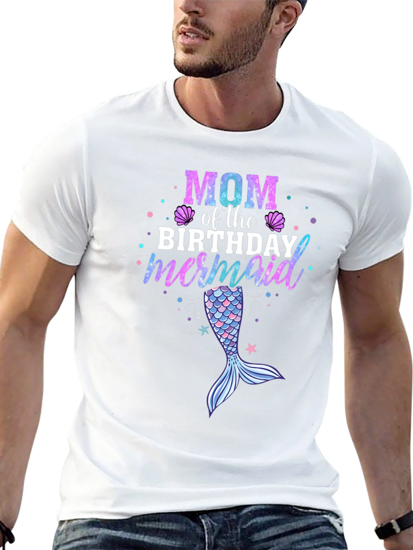 Mom of the Birthday Mermaid T-Shirt