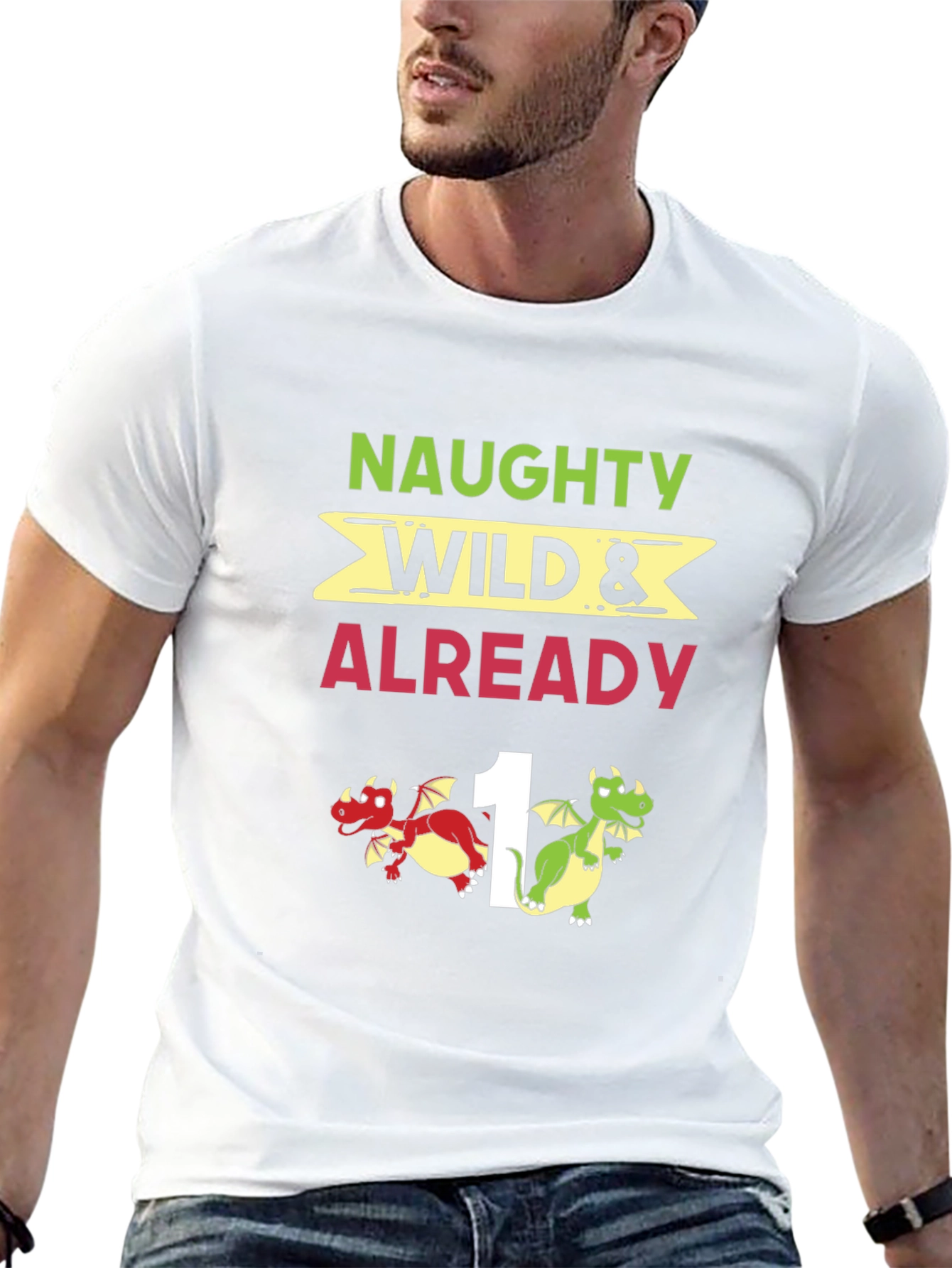 Naughty Wild & Already 1 Birthday Shirt