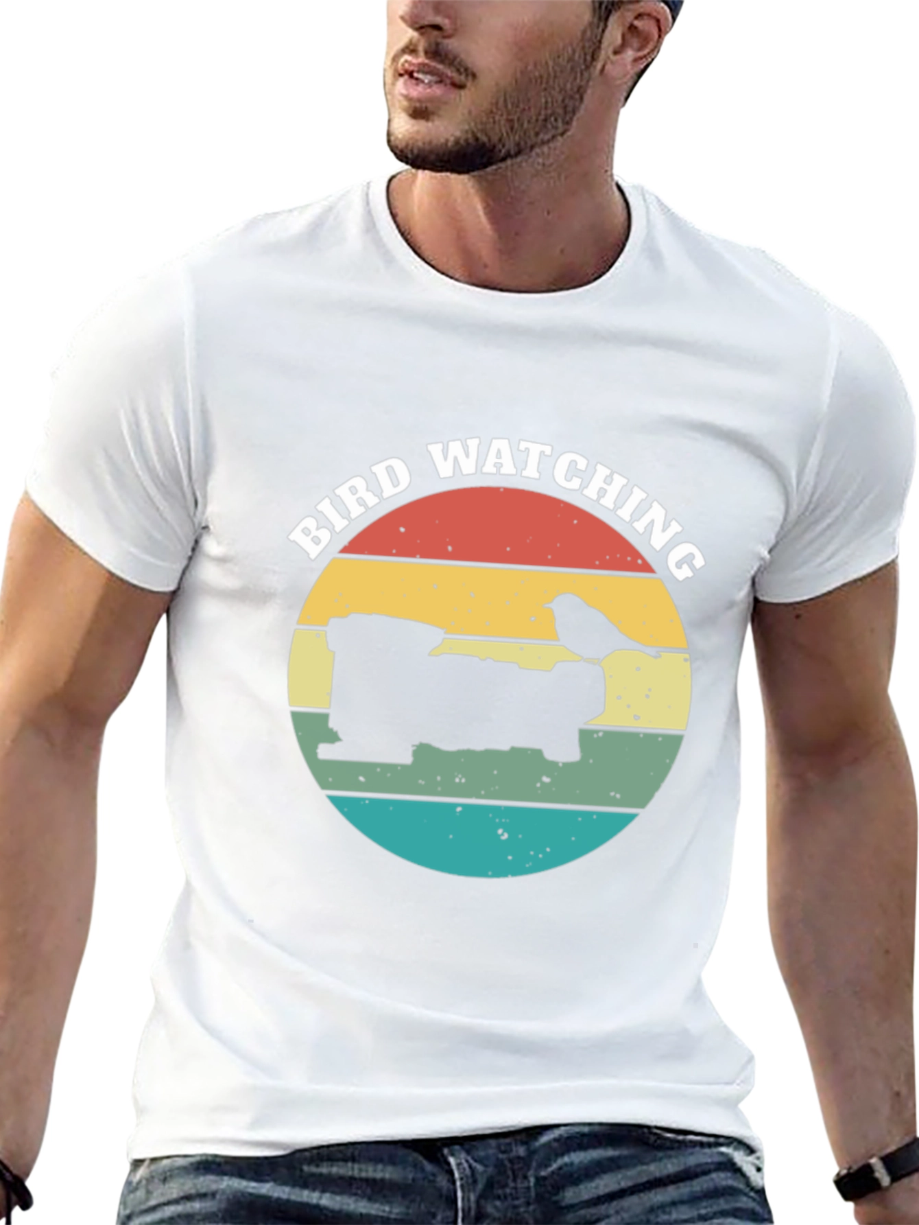 Bird Watching Retro T-Shirt