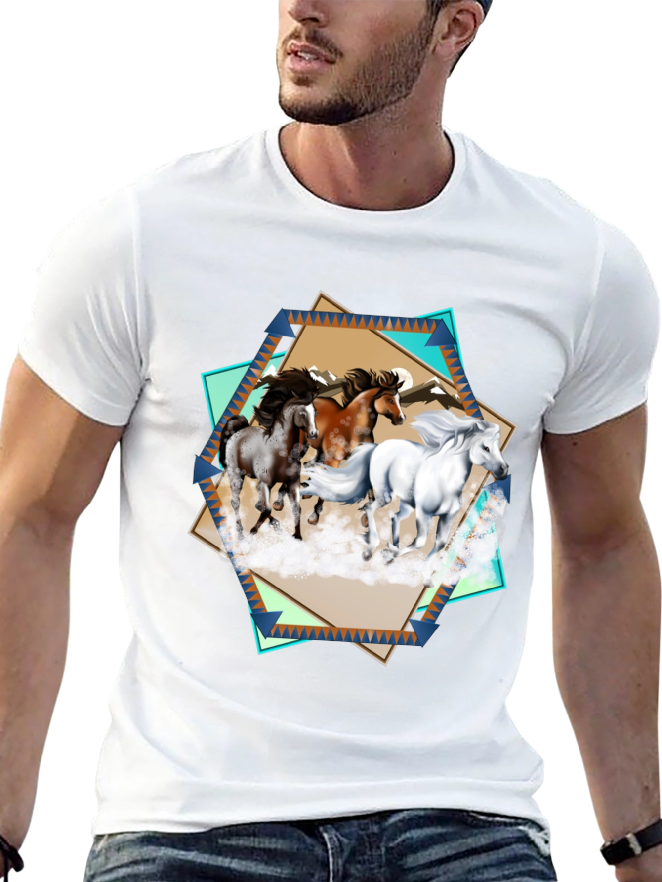 Wild Horses Graphic Tee