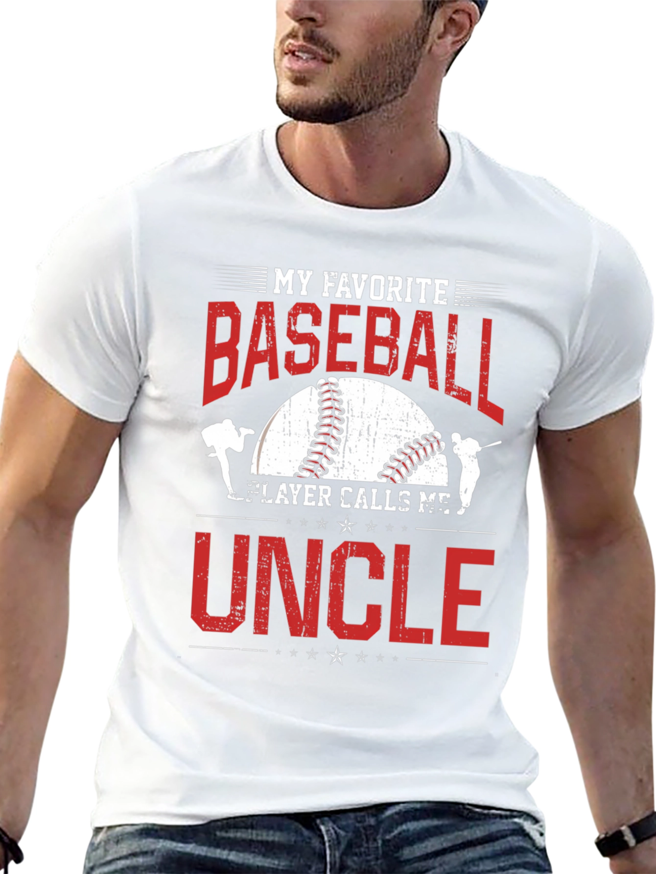 My Favorite Baseball Player Calls Me Uncle T-Shirt