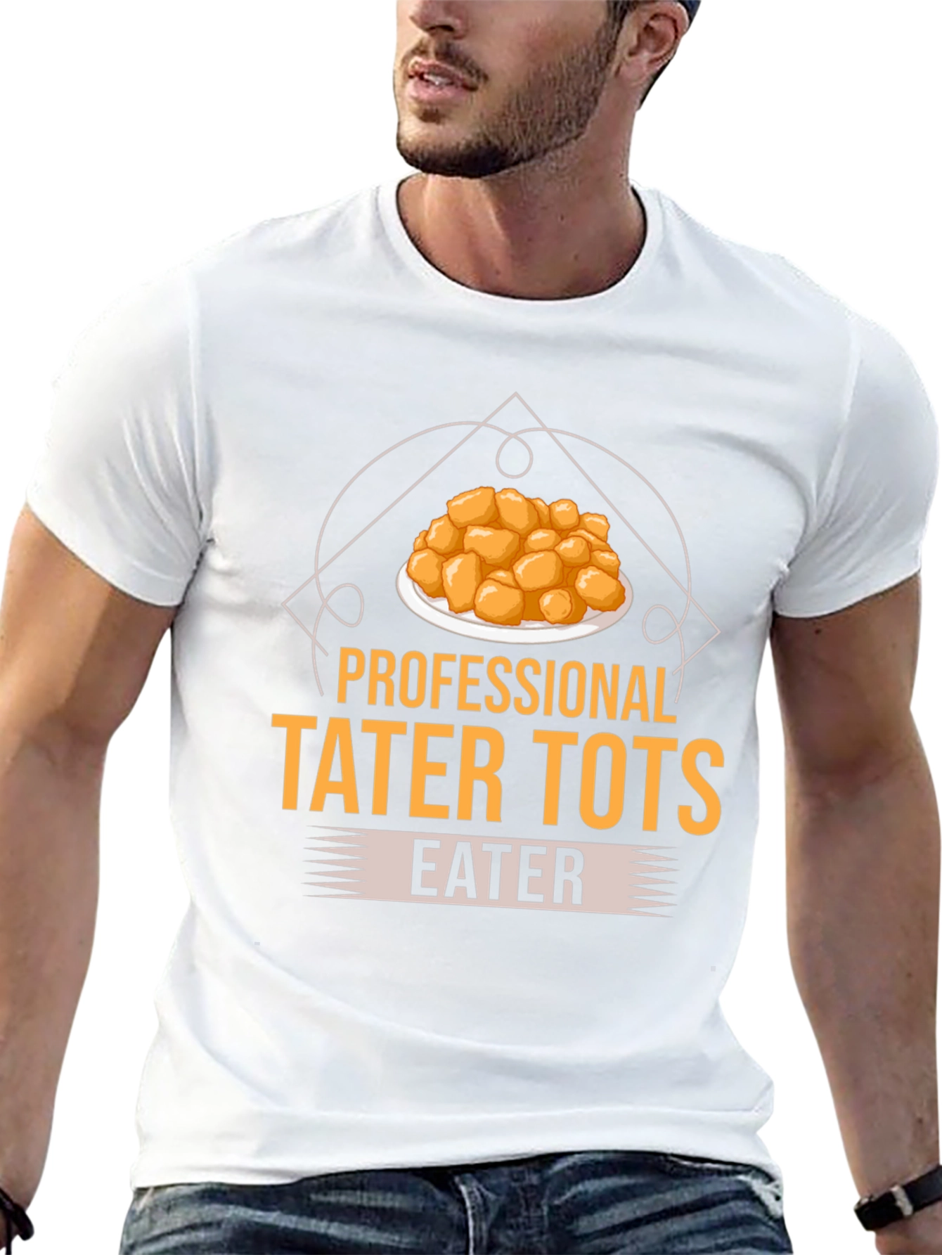 Professional Tater Tots Eater Black T-Shirt