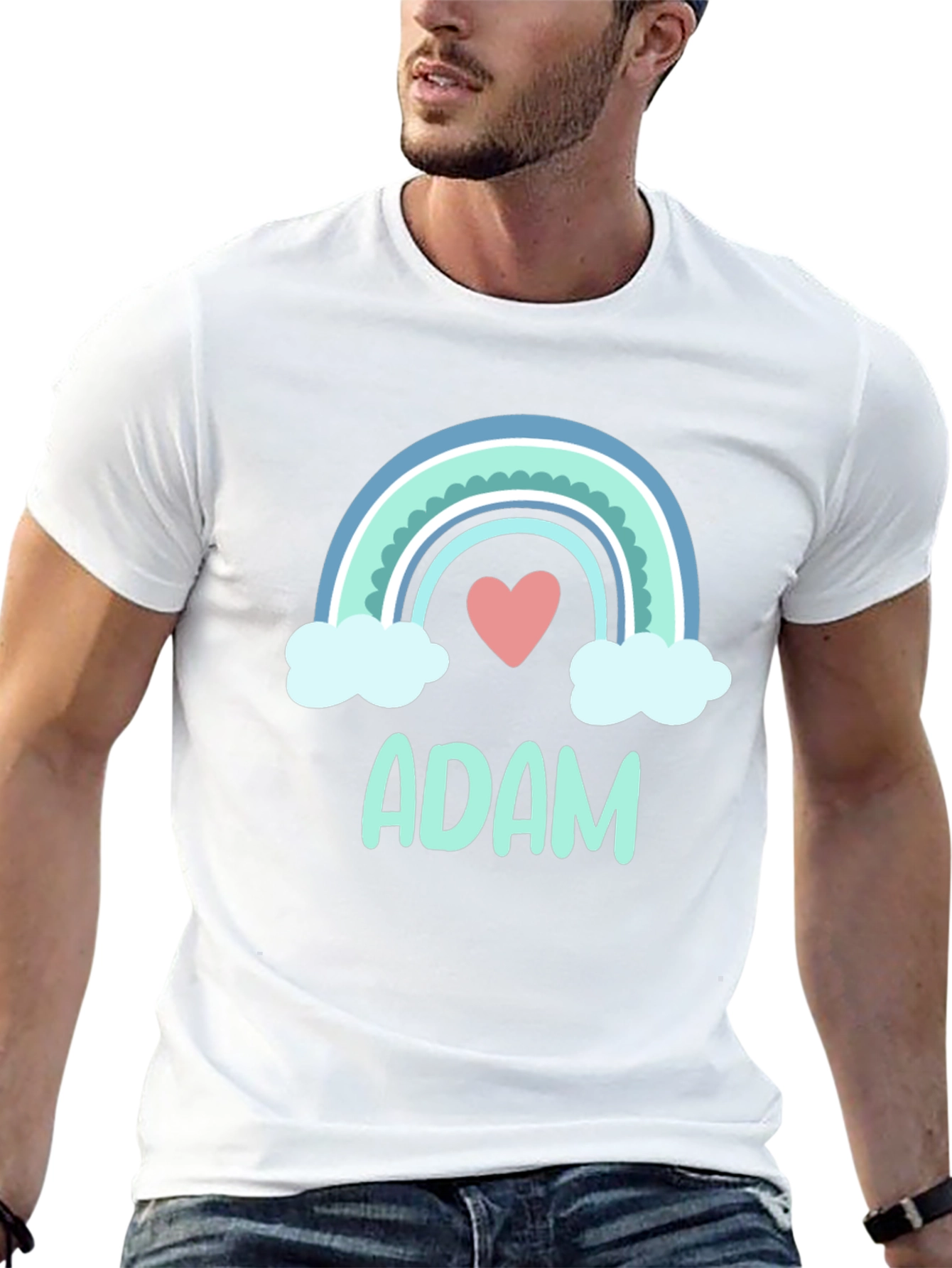 Rainbow Adam Personalized T-Shirt