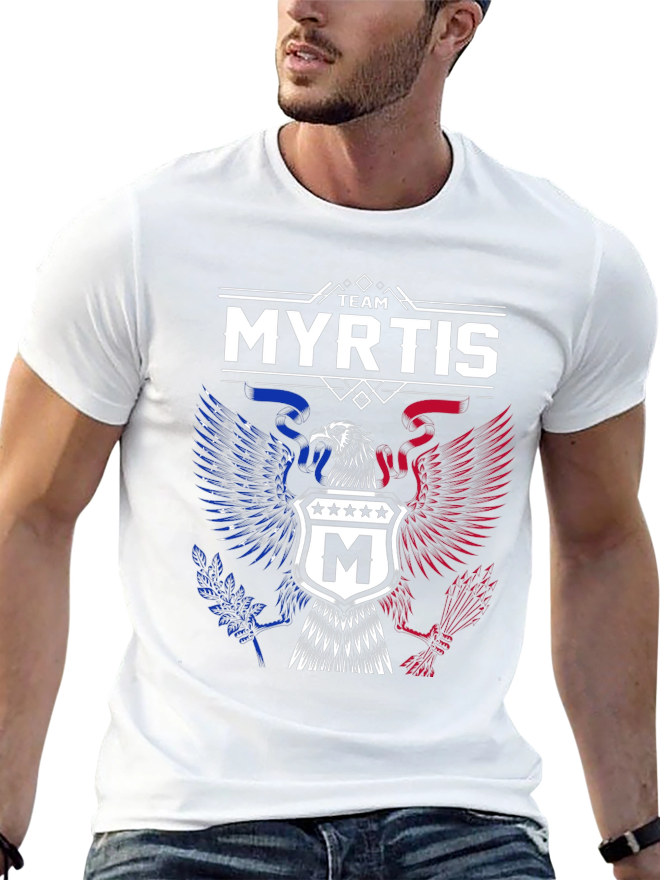 Team Myrtis Patriotic Eagle T-Shirt