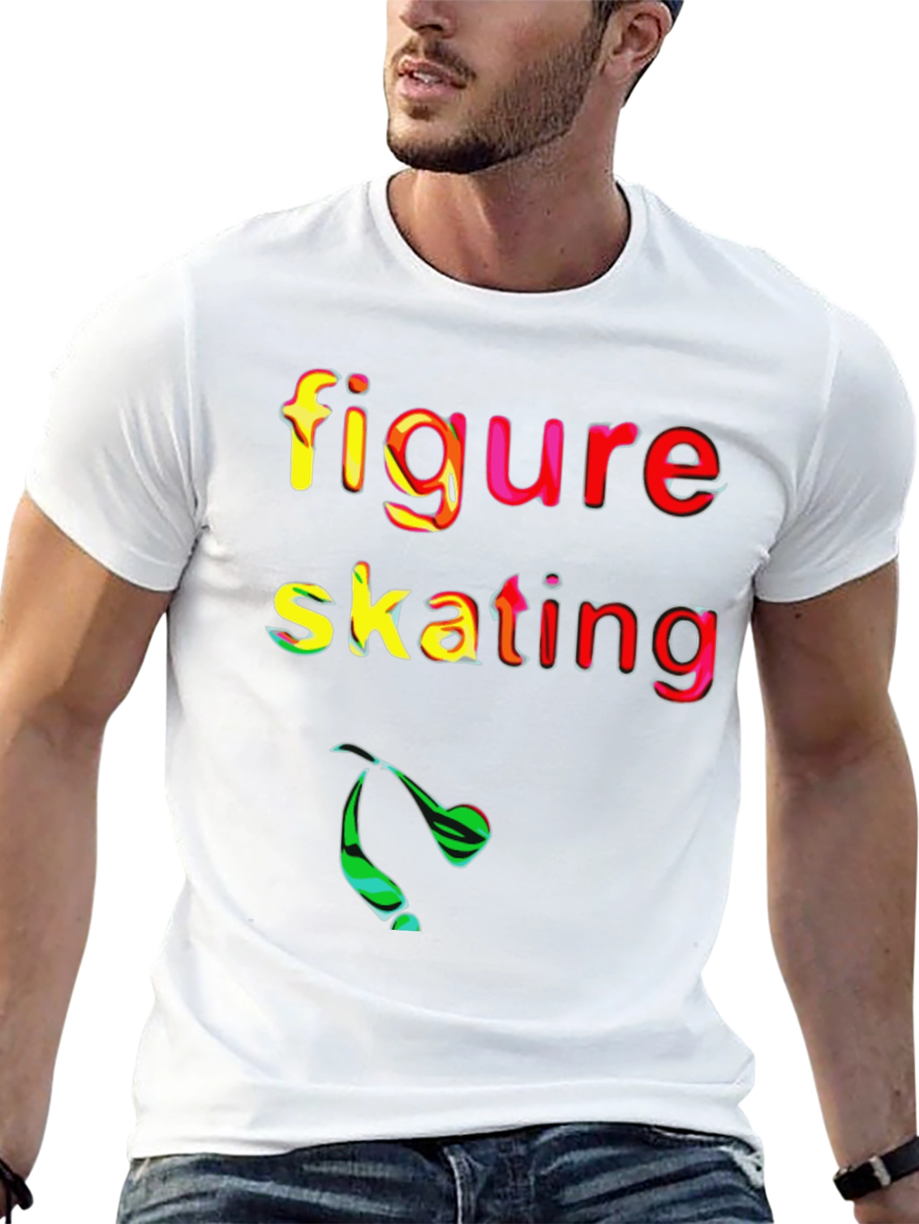 Figure Skating Graphic T-Shirt