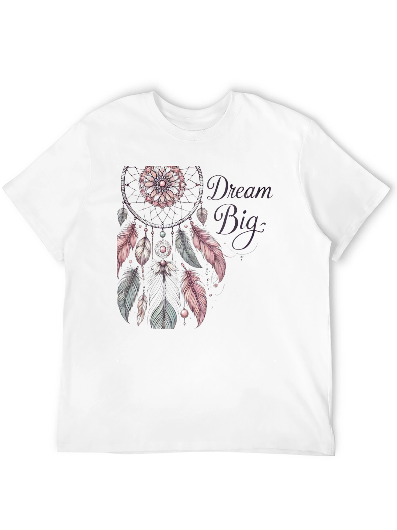 Dream Big Graphic Tee - Stylish Black T-Shirt