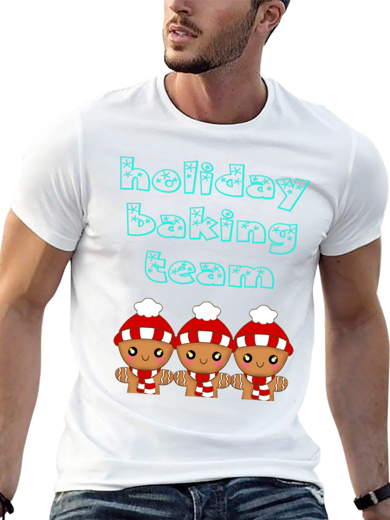 Holiday Baking Team Gingerbread T-Shirt