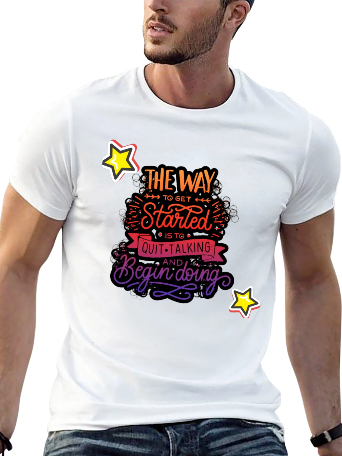 Motivational The Way Graphic T-Shirt
