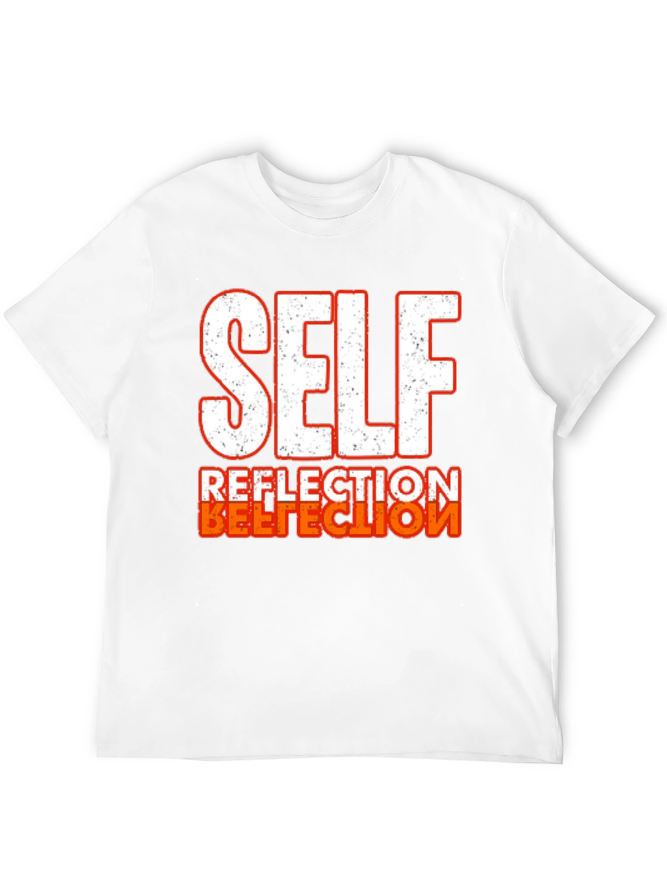 Self Reflection Graphic Print T-Shirt