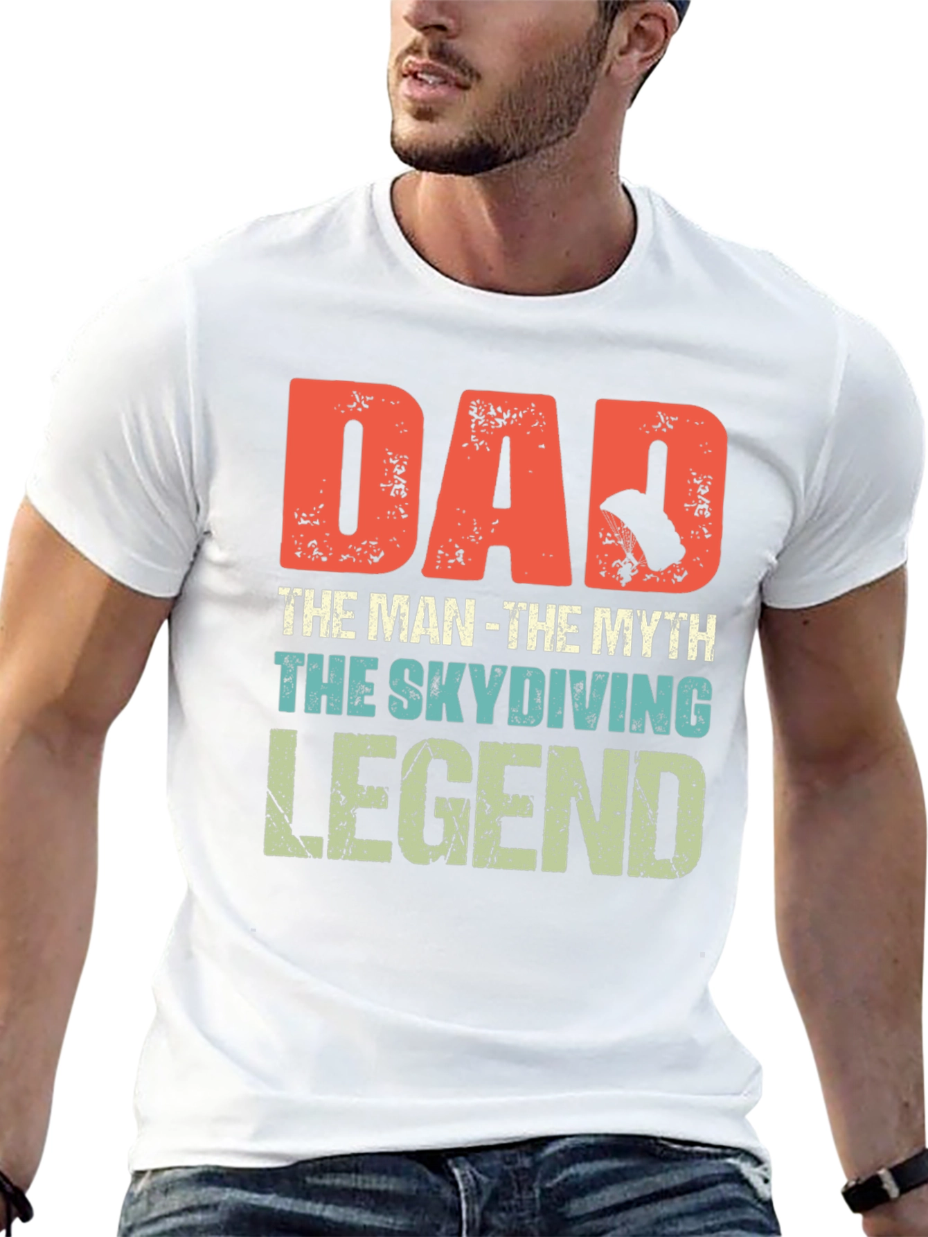 Dad The Skydiving Legend T-Shirt