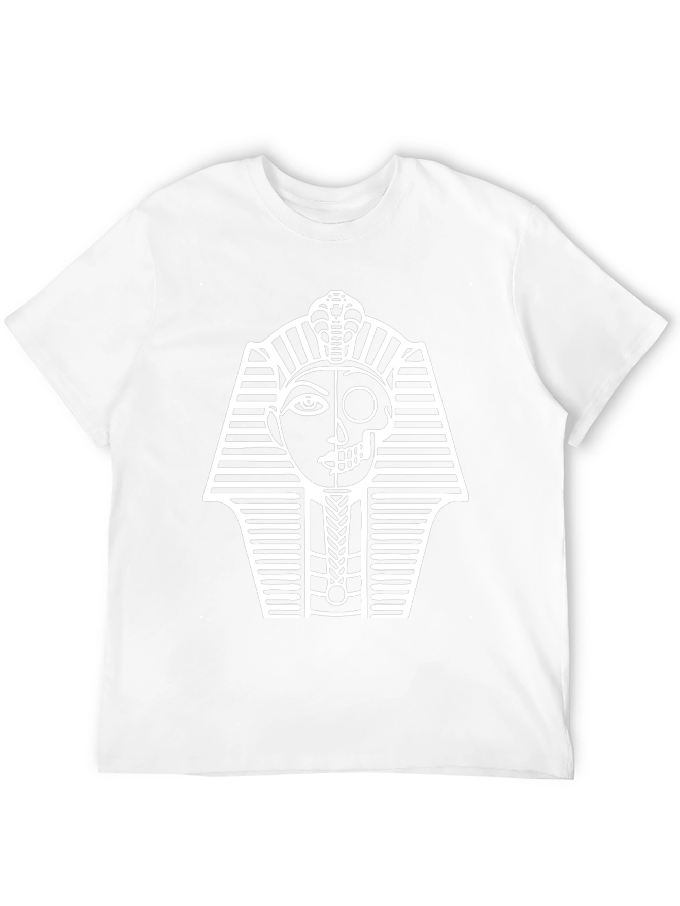 Egyptian Pharaoh Skull Graphic T-Shirt