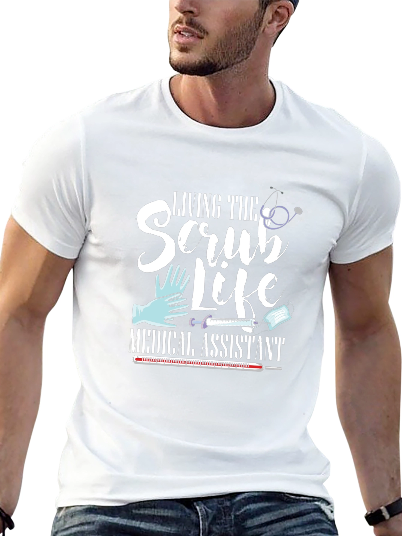 Medical Assistant Scrub Life T-Shirt
