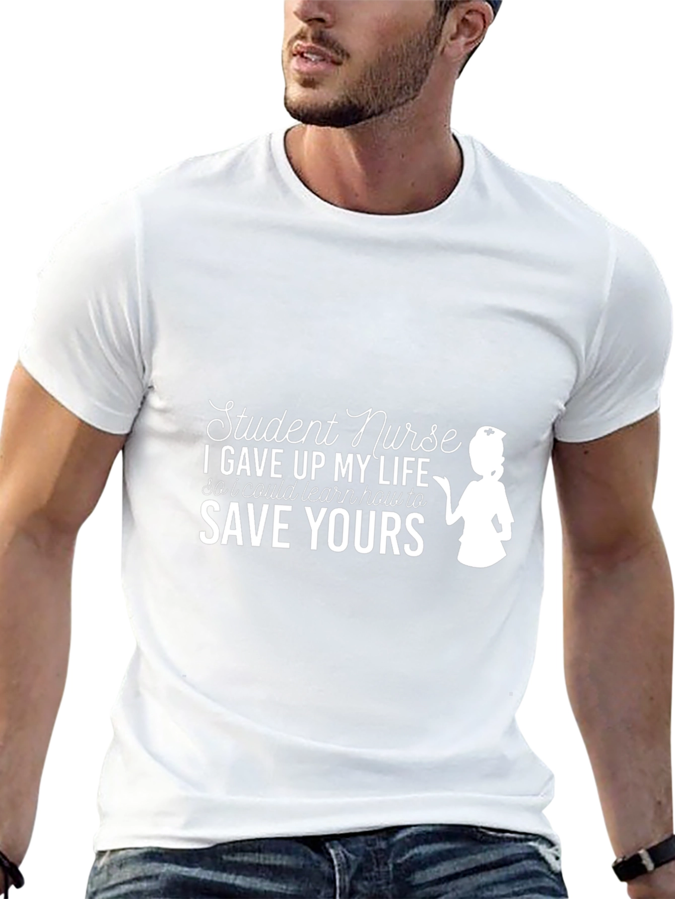 Student Nurse T-Shirt: Save Yours Edition