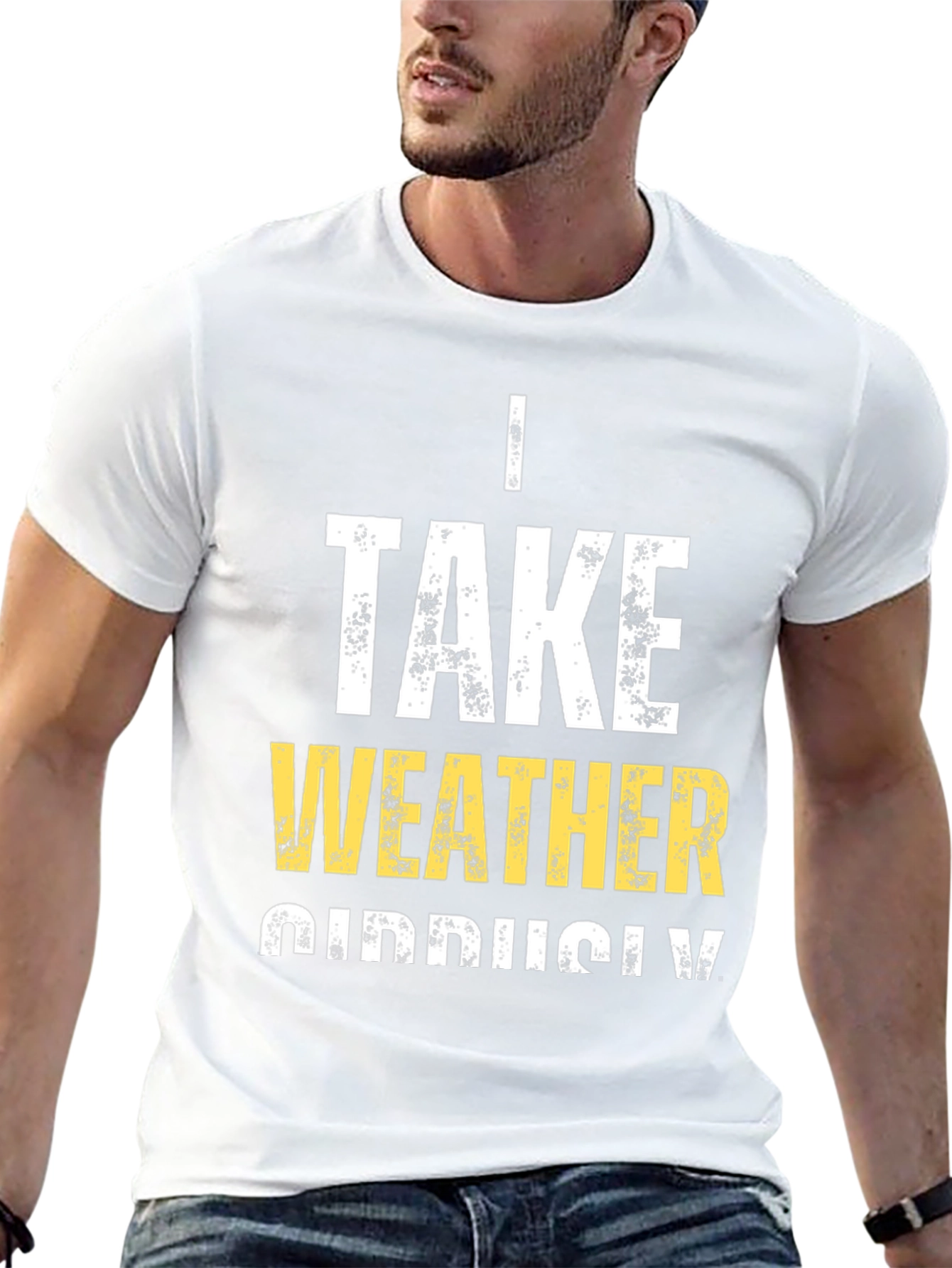 Funny Weather Pun T-Shirt - I Take Weather Seriously