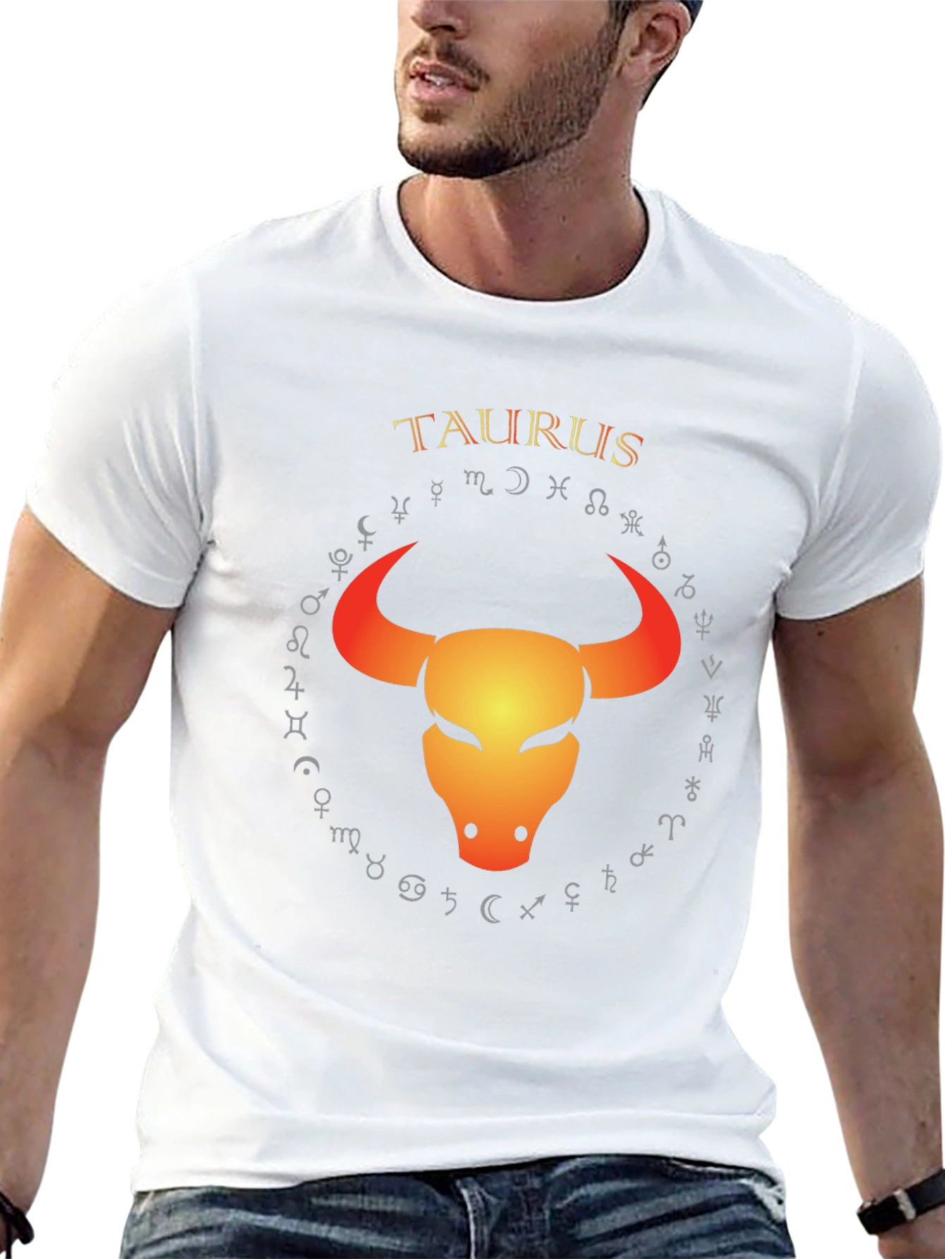 Taurus Zodiac T-Shirt - Bull Sign Apparel