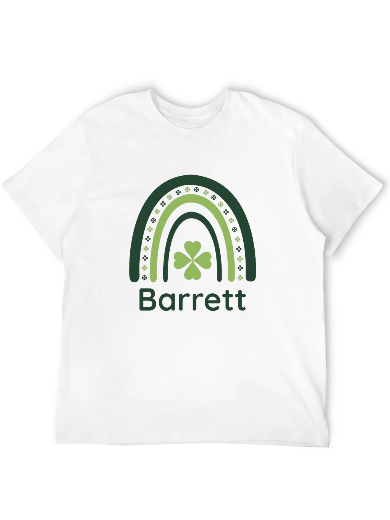 Lucky Rainbow Barrett St. Patricks Day T-Shirt