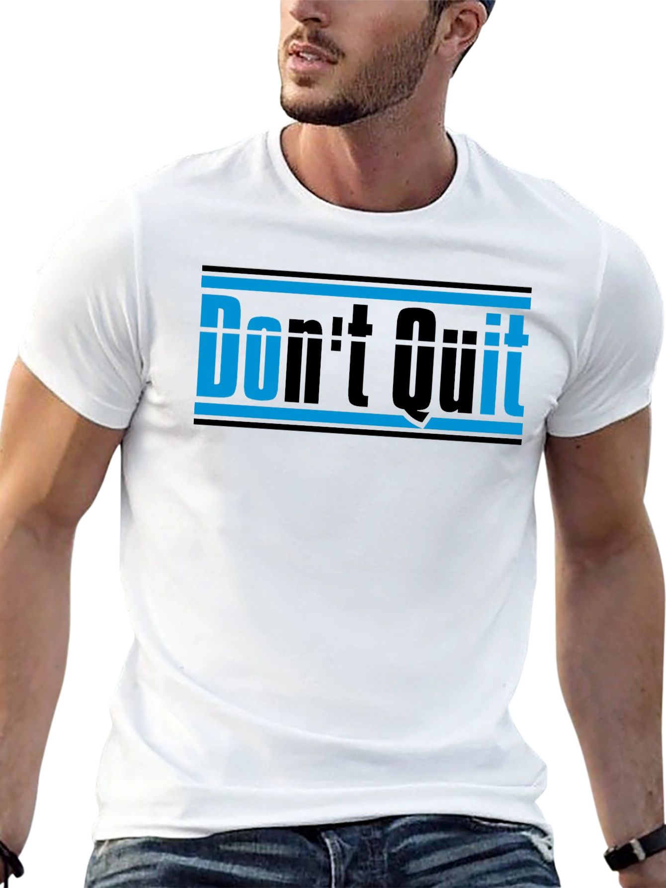 Dont Quit Motivational Graphic Tee