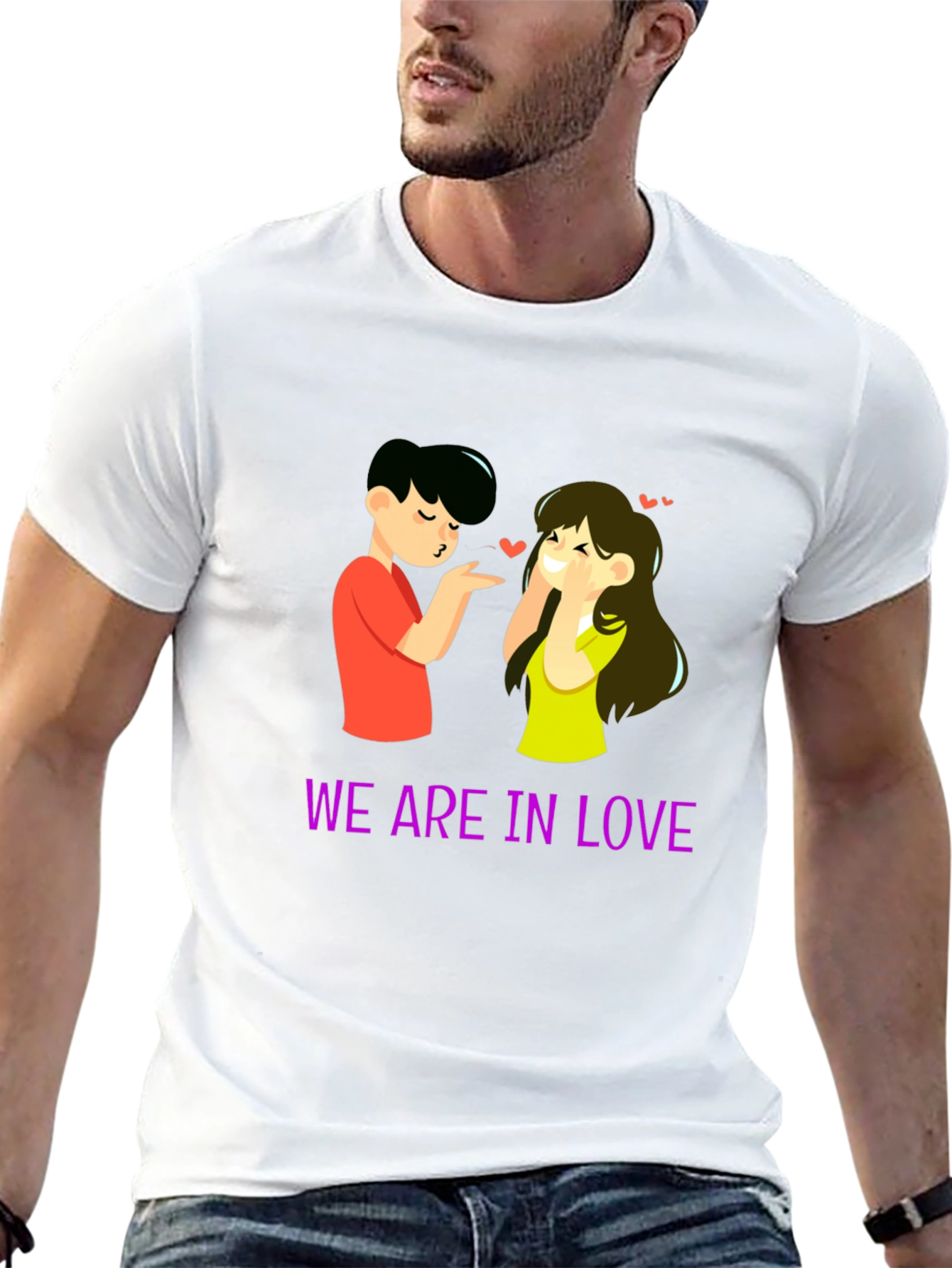 We Are in Love Graphic T-Shirt