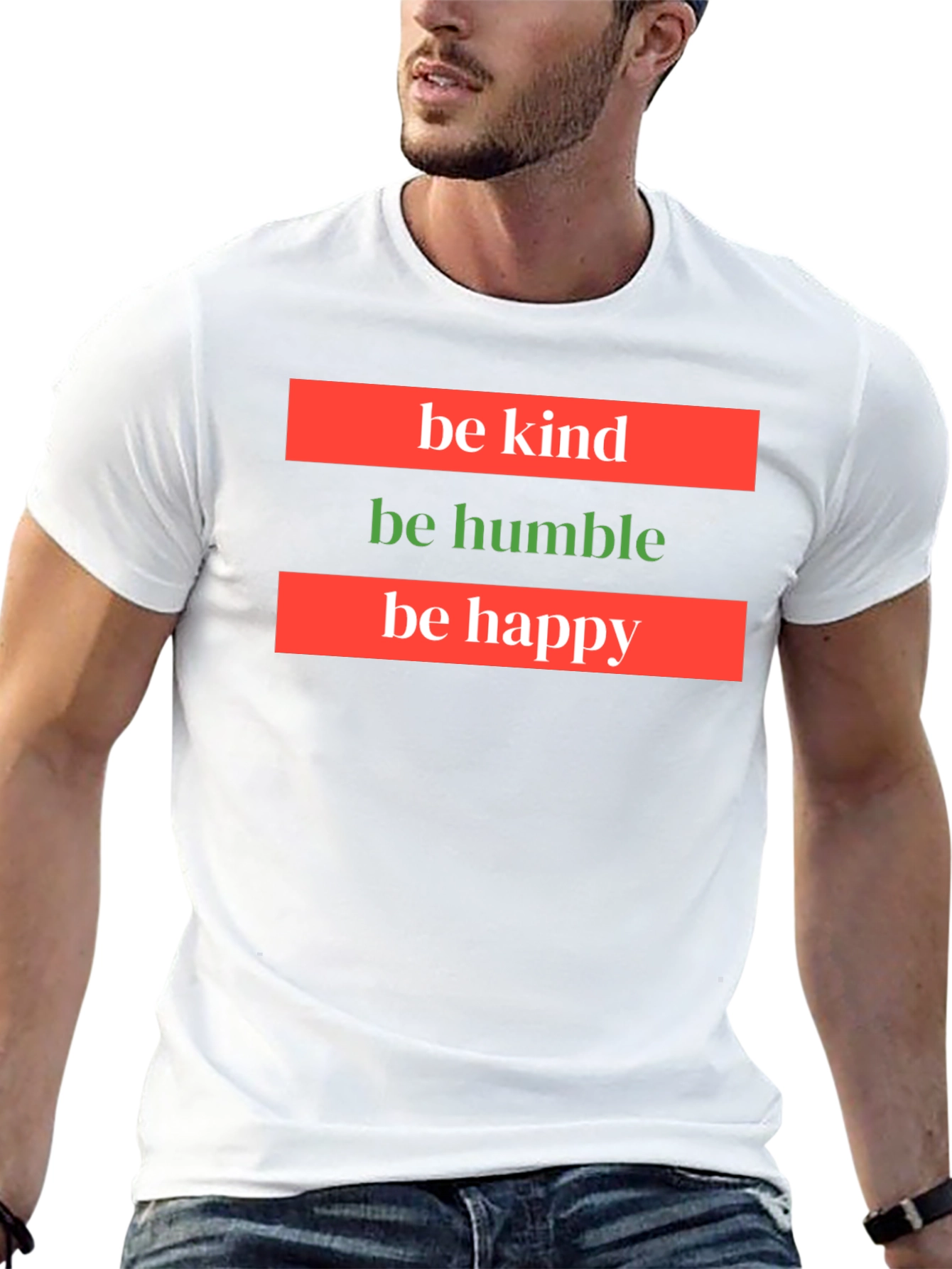 Kind Humble Happy Graphic Tee