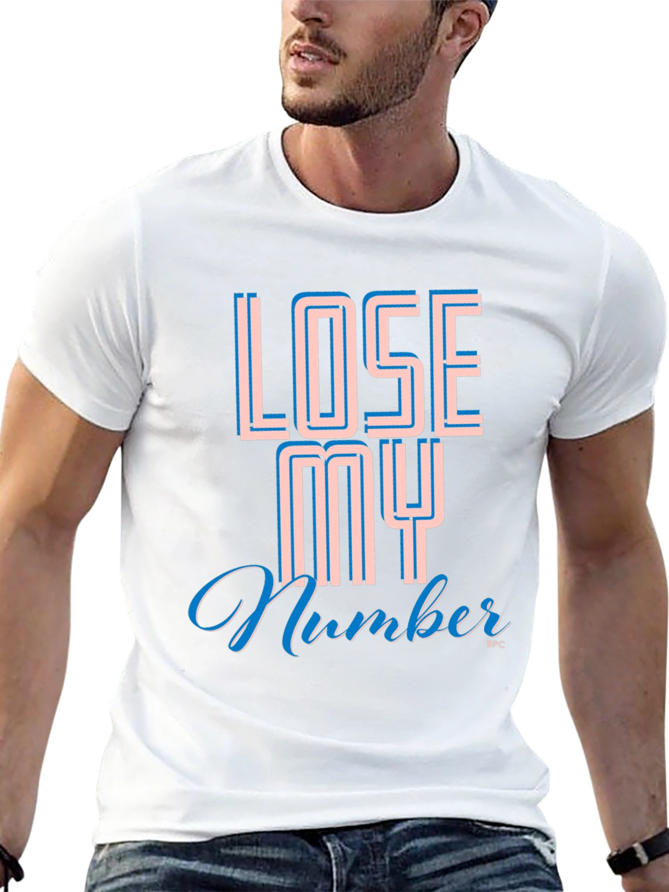 Lose My Number T-Shirt - Cool Graphic Tee