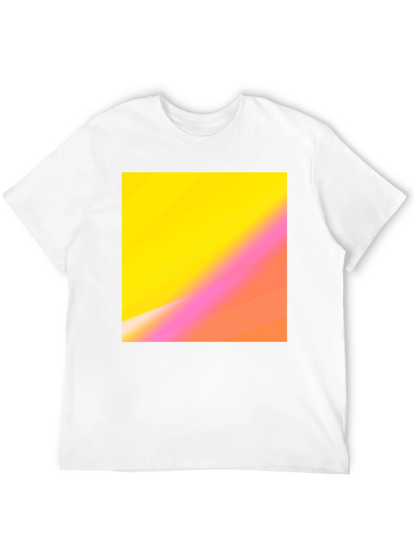 Gradient Square Tee - Casual Comfort