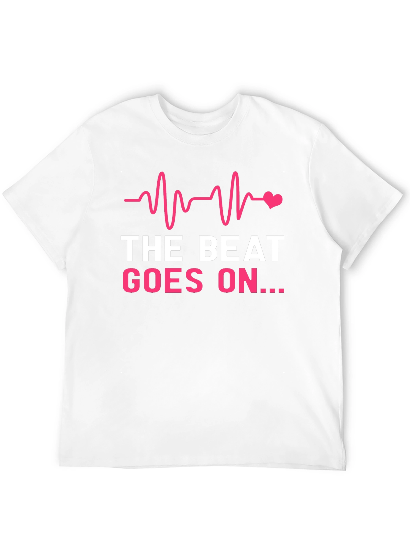 The Beat Goes On Black T-Shirt