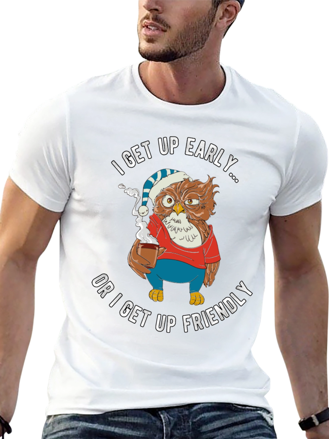 Funny Early Bird Owl T-Shirt