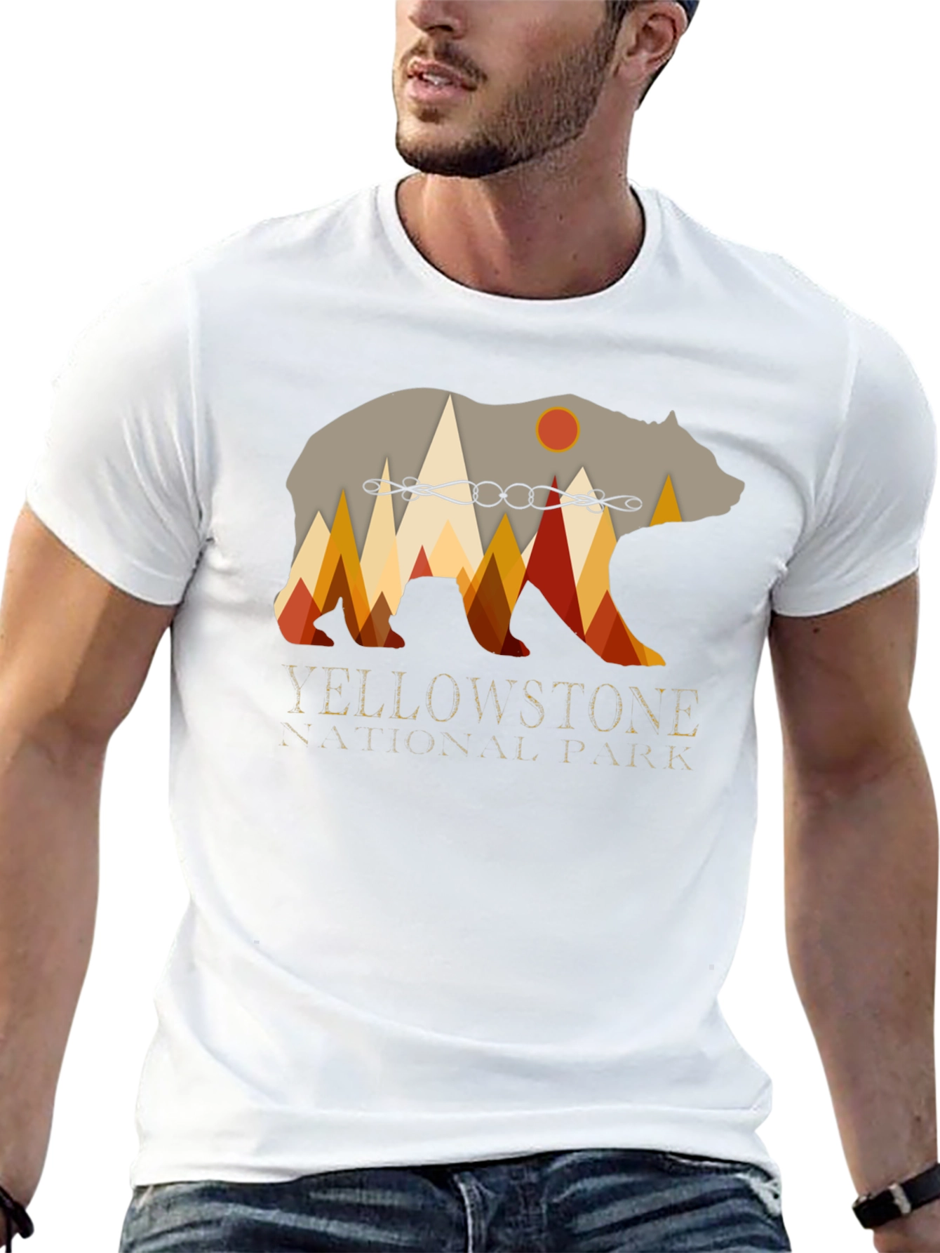 Yellowstone National Park Bear Graphic Tee