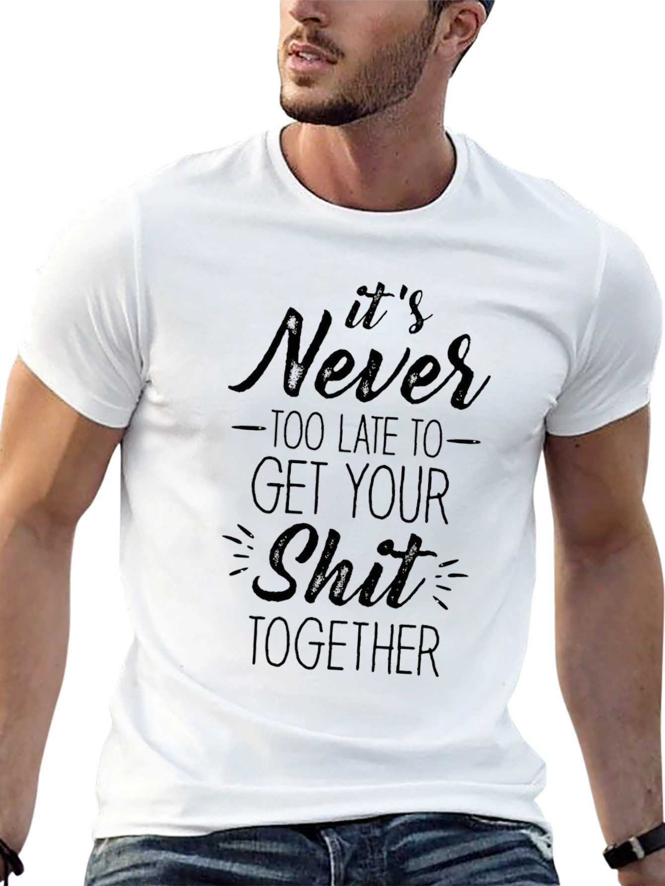 Its Never Too Late Graphic Tee