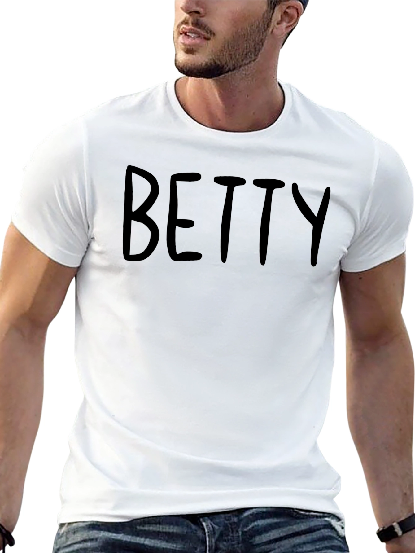 Betty Tee - Casual Black T-Shirt